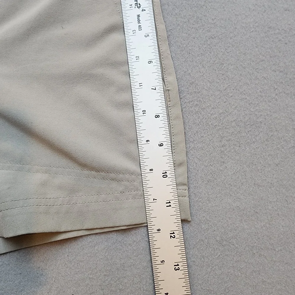 Patagonia Women's Hiking Trail Shorts Beige Outdoor Nylon Spandex Size 2